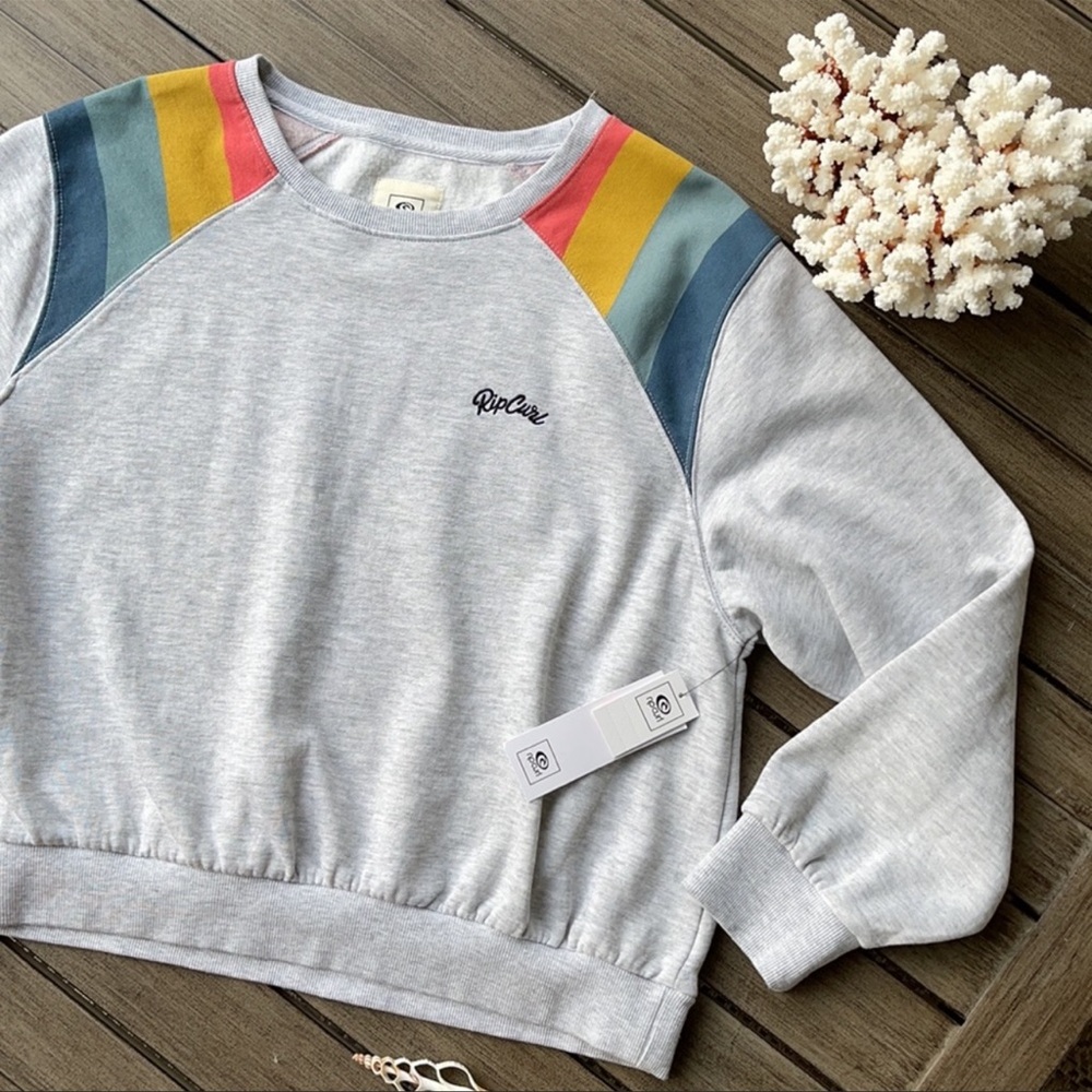 🌴🔆RIP CURL- PALM BEACH CREW SWEATSHIRT🔆🌴 - Picture 5 of 10
